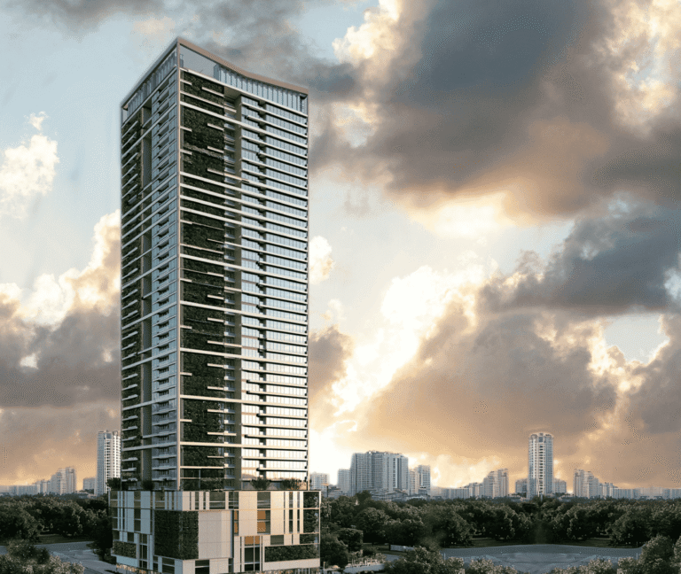 Sky Gardens Tower front2